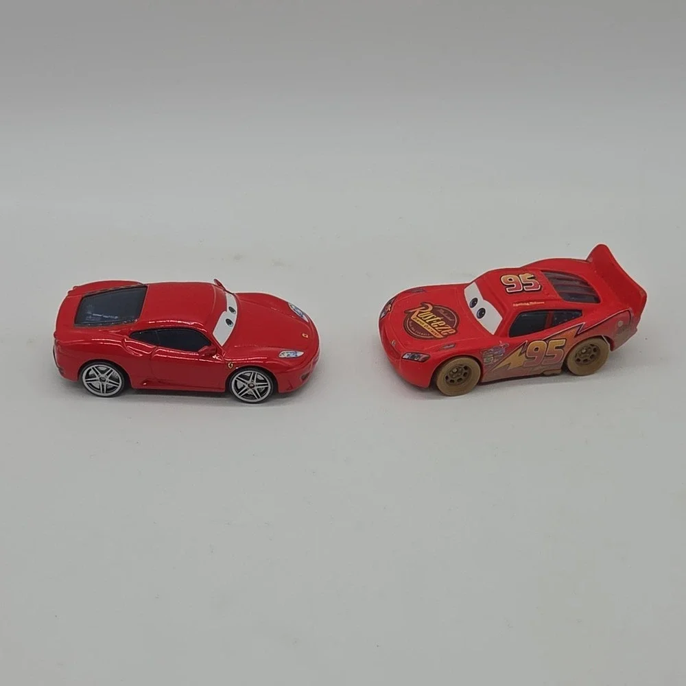 Lot 12 Disney Pixar Cars Diecast F430 Scruggs New Mater Sarge Luigi Guido Wingo